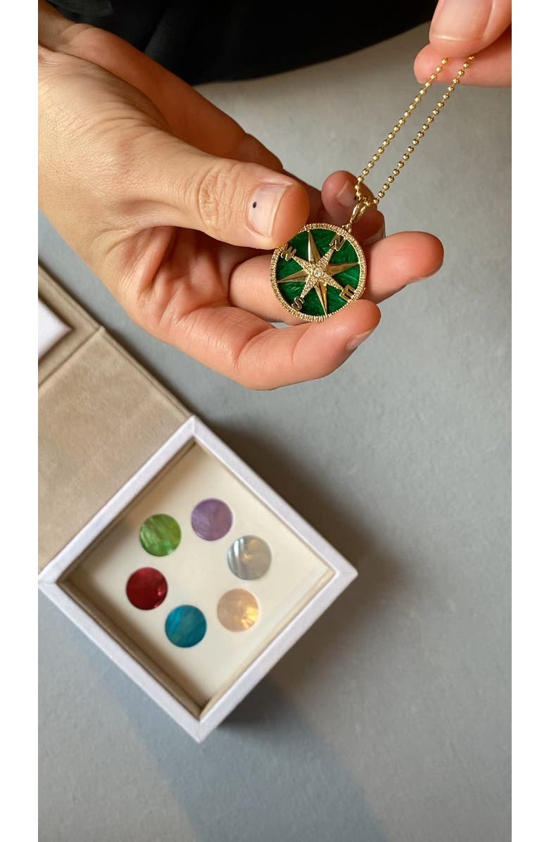 Lionheart 14K Gold Seasons Sunburst Interchangeable Charm, Alternate, color, Gold