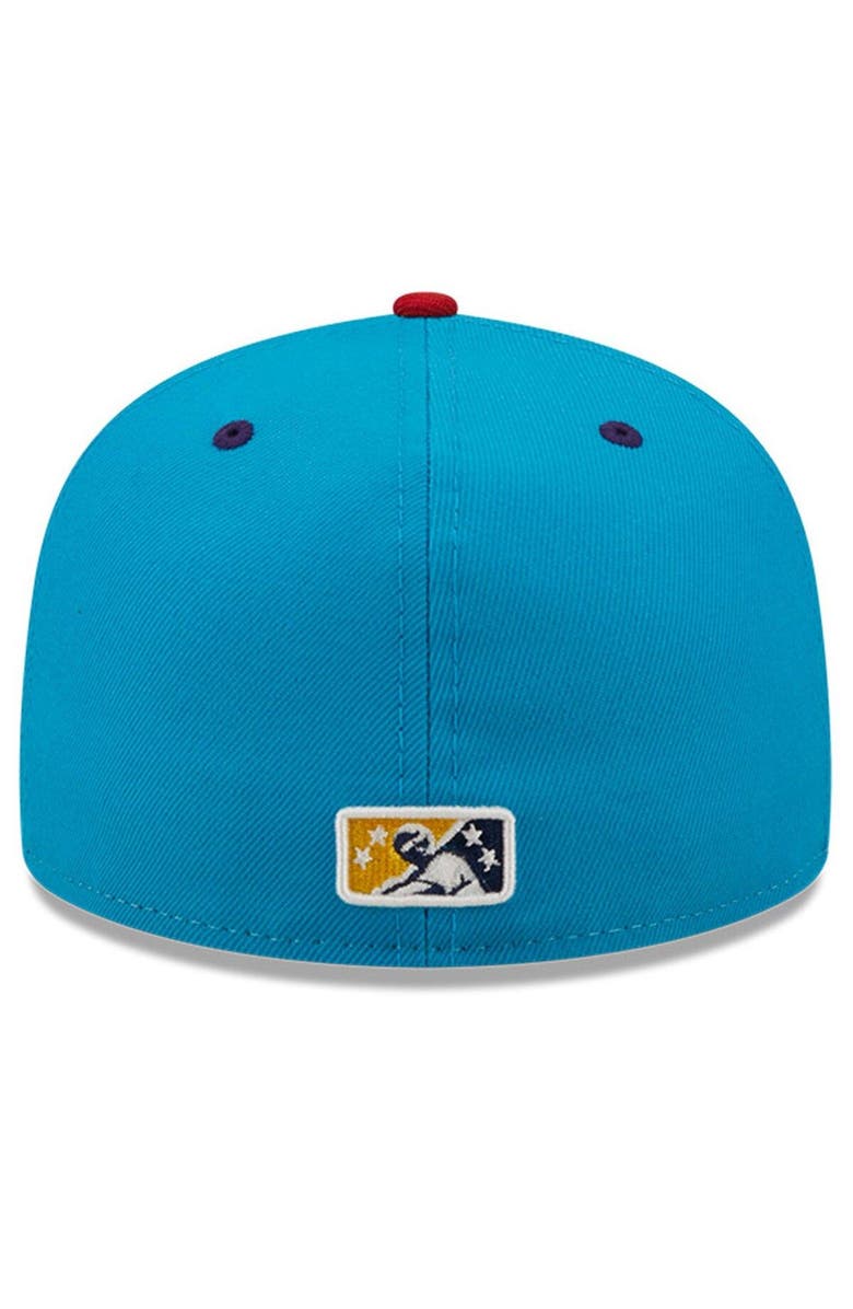 New Era Men's New Era Blue/Red Scranton/Wilkes-Barre Vejigantes Copa de la Diversion 59FIFTY Fitted Hat, Alternate, color, 