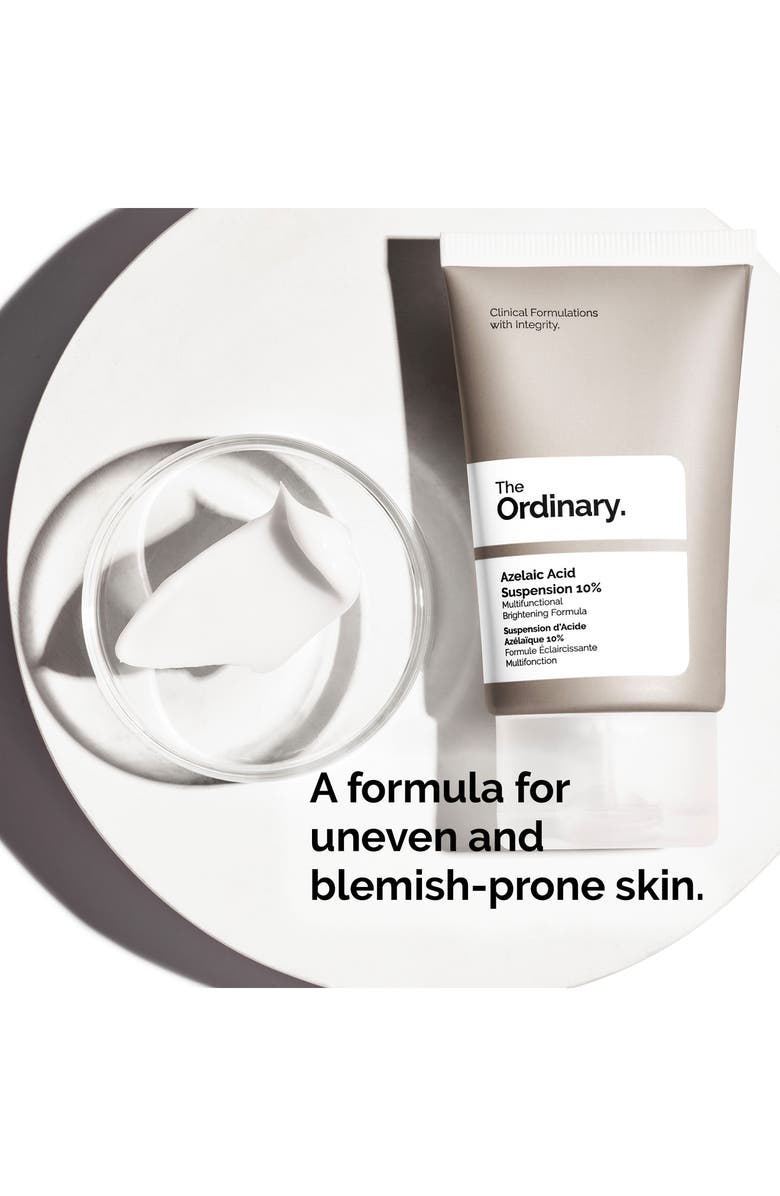 The Ordinary Azelaic Acid Suspension 10% Cream for Redness and Blemish-Prone Skin, Alternate, color, 