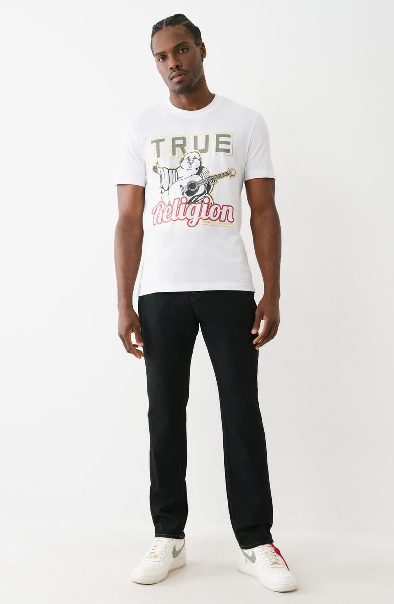 True Religion Geno Slim Fit Jeans, Alternate, color, 2Sb Black Rinse