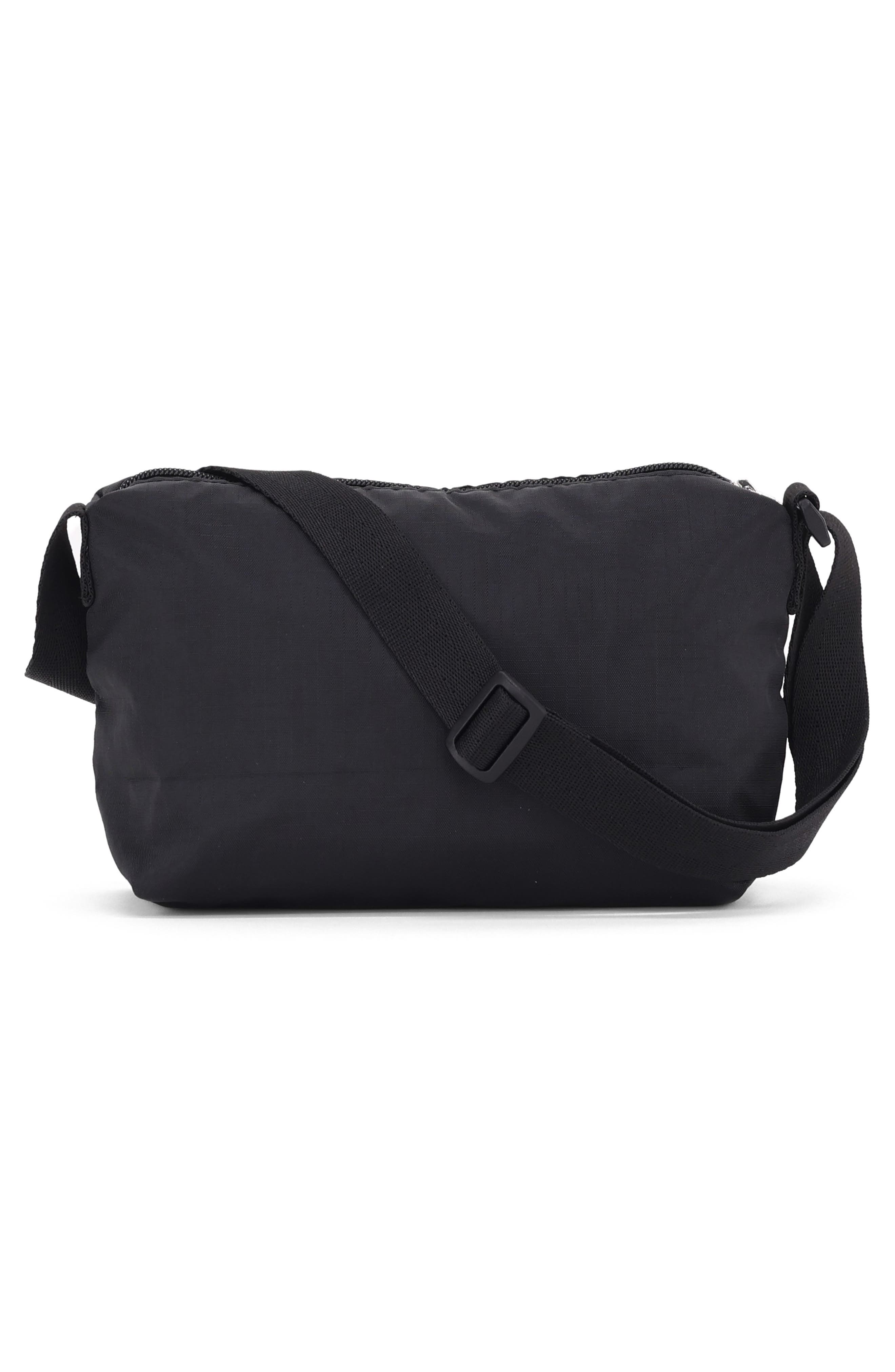 LeSportsac Small Crescent Hobo Bag, Alternate, color, Jet Black L