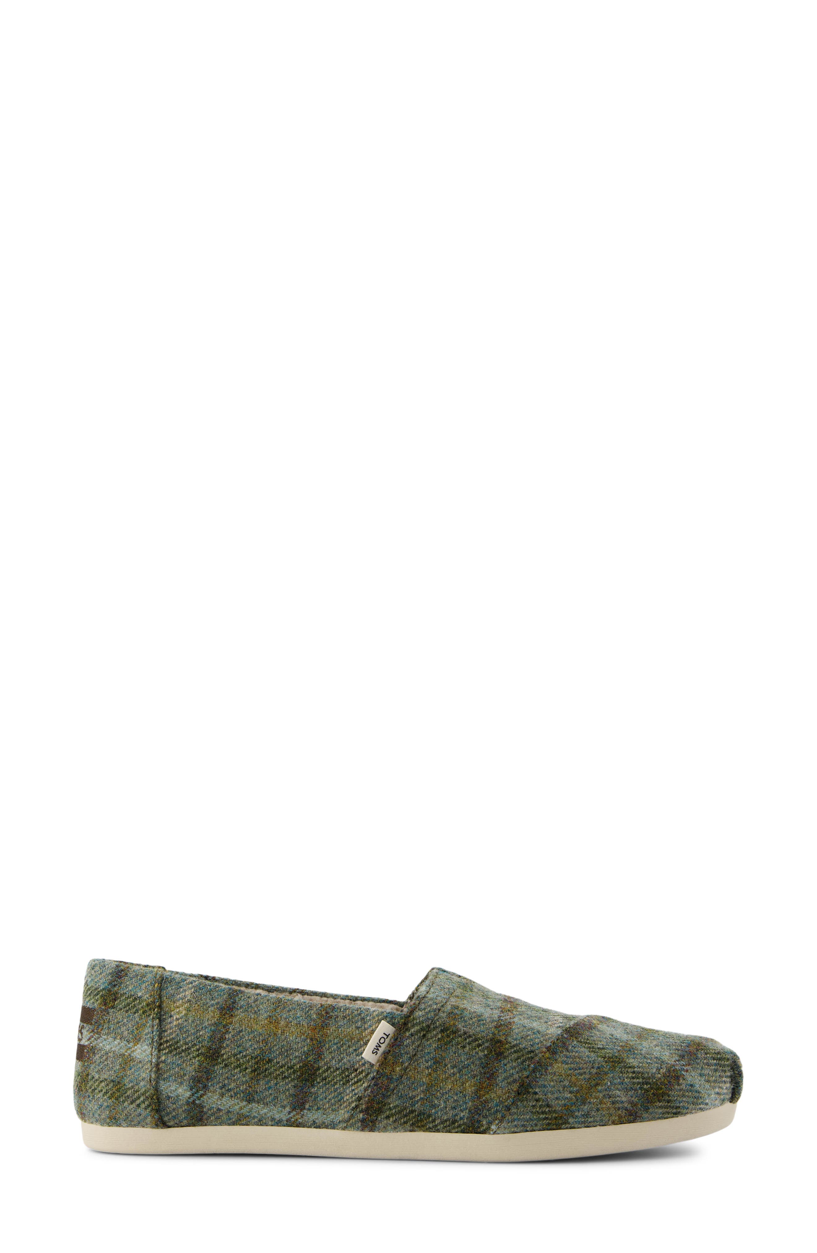 Alpargata Wool Slip-On, Alternate, color, GREEN