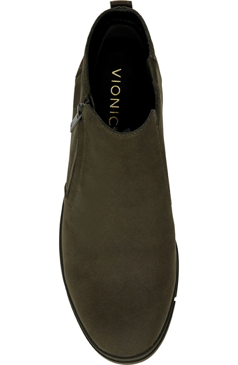 Vionic Uptown Sur Platform Wedge Bootie, Alternate, color, Dark Khkai Nub Lthr