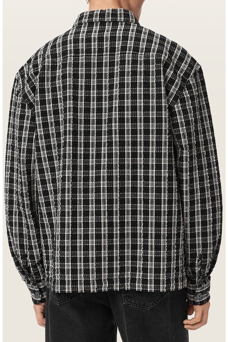 Casbah Relaxed Fit Long Sleeve Shirt, Alternate, color, BLACK