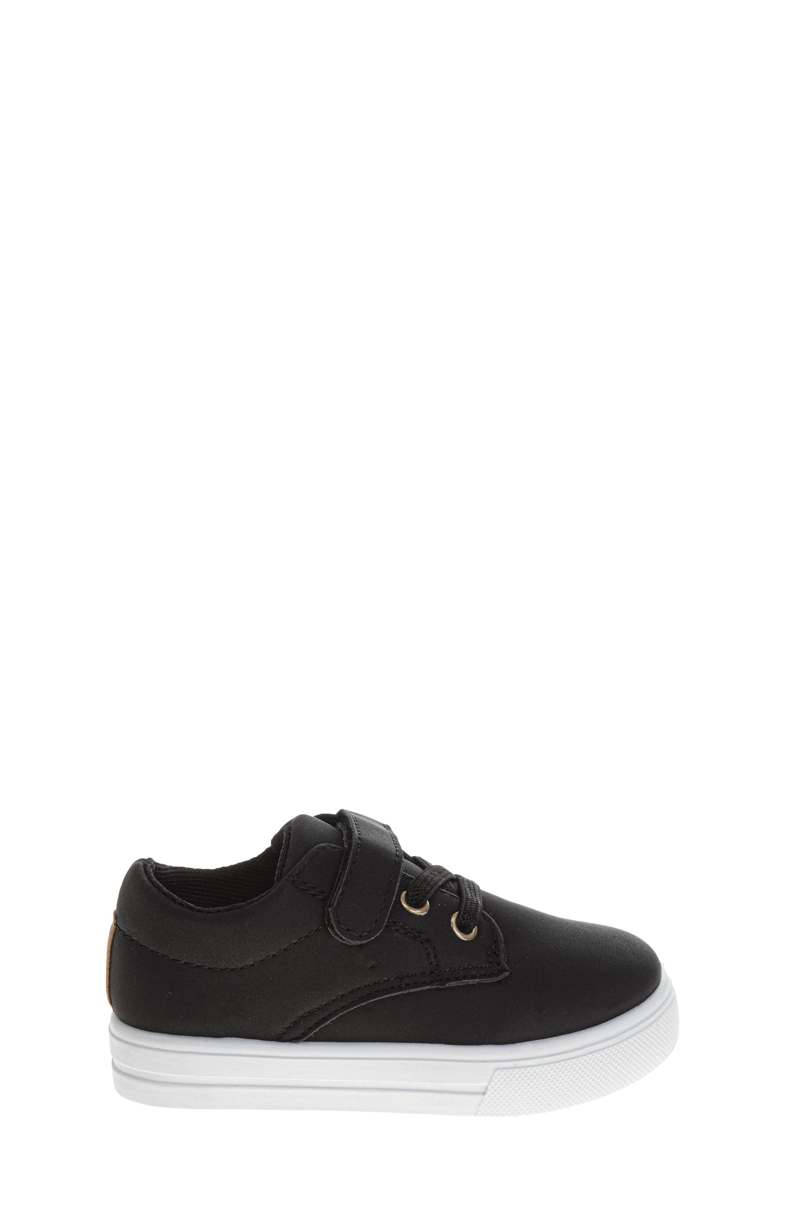 Kids' French Toast Lace-Up Shoe, Alternate, color, BLACK