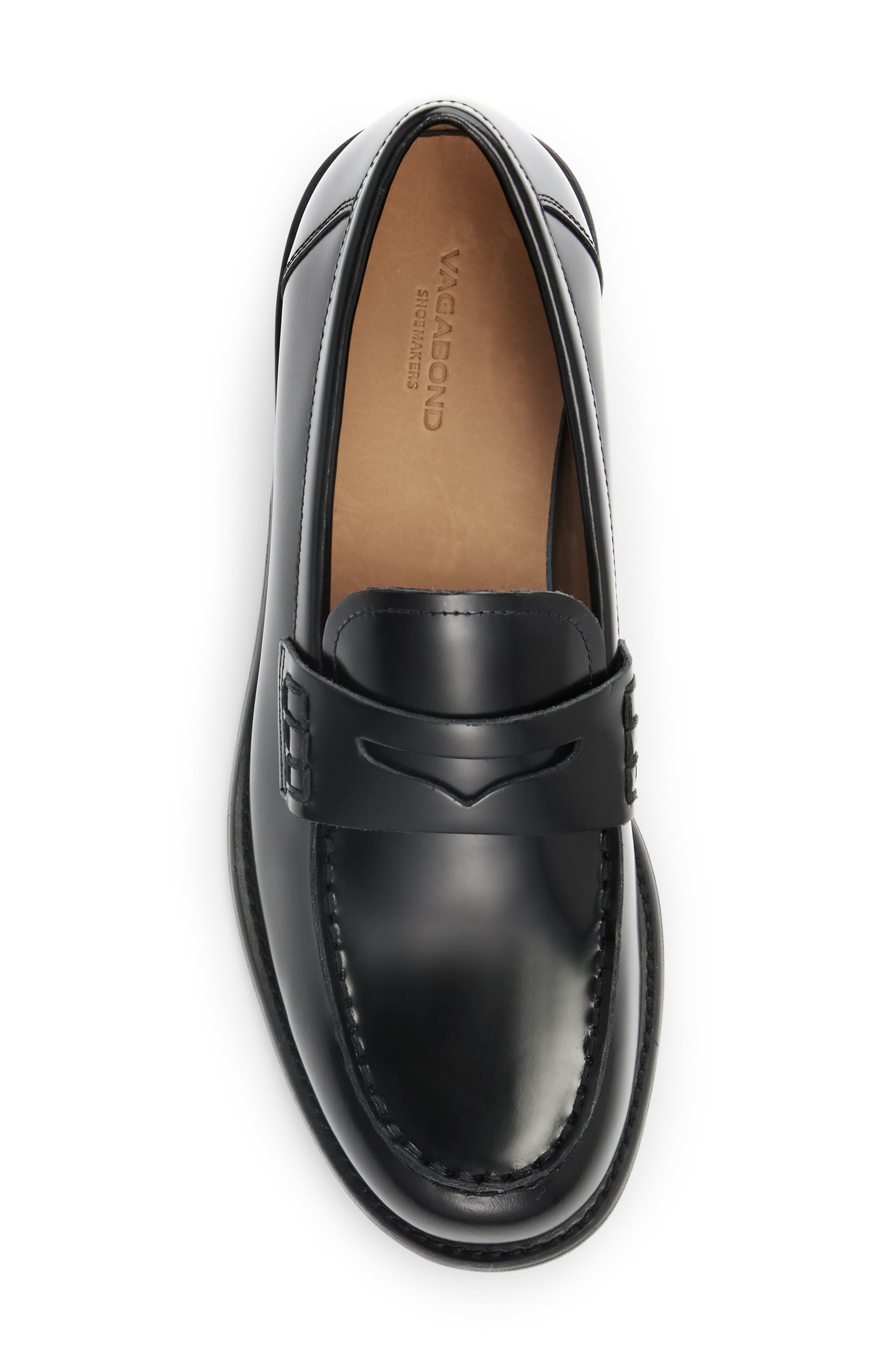 Vagabond Shoemakers Linn Penny Loafer, Alternate, color, Black