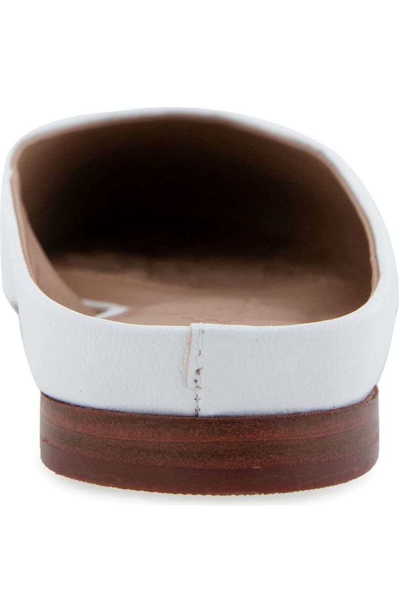 Aerosoles Amara Mule, Alternate, color, Bright White Shiny Leather