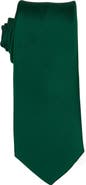 Brooklyn Brigade Men's Solid Satin Tie