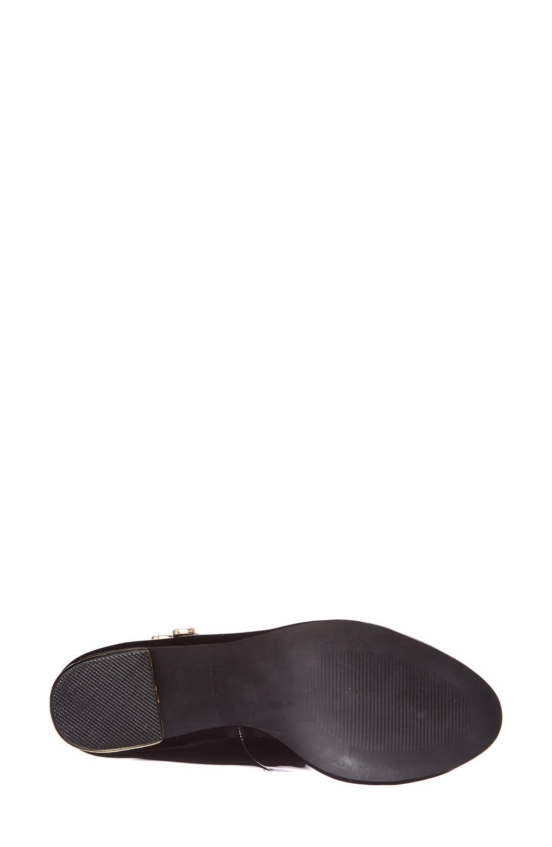 'Jenna' T Strap Pump, Alternate, color, BLACK