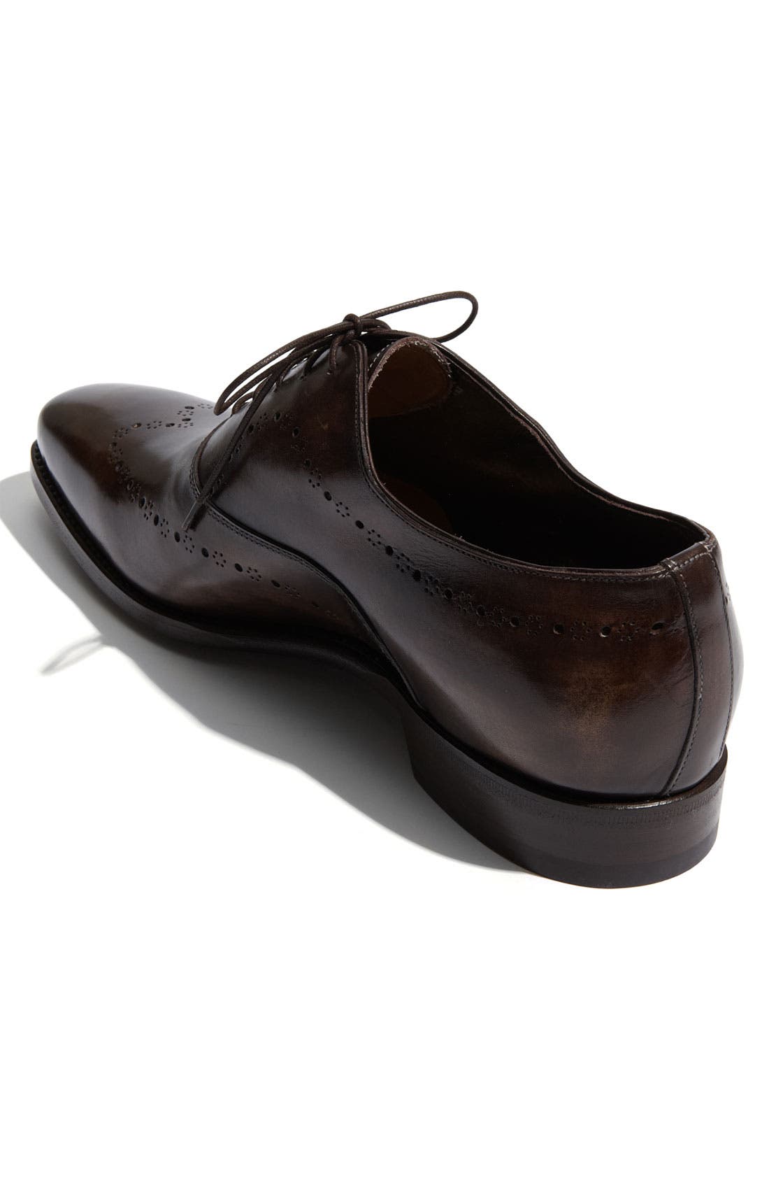 'Quadrant' Oxford, Alternate, color, DARK BROWN
