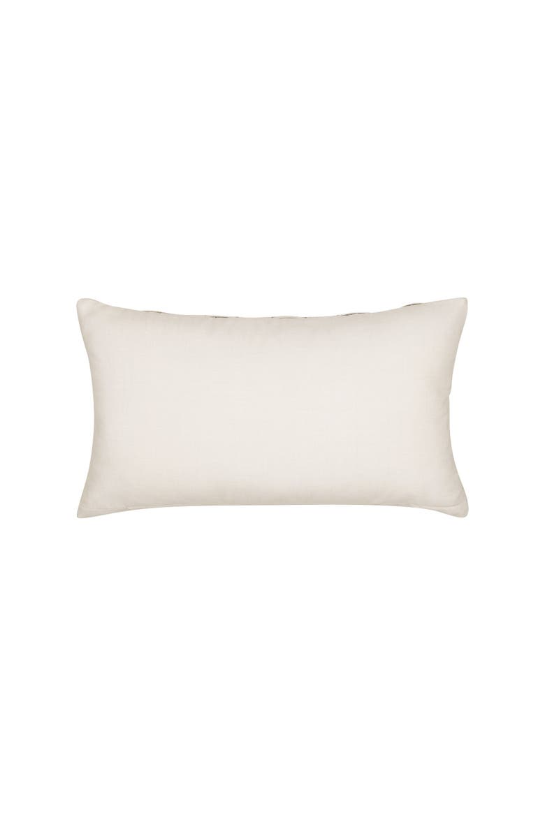 Weave Handwoven Dimensional Indoor & Outdoor Woven Accent Pillow & Insert, Alternate, color, Bisque