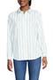  White/Aqua Classic Stripe