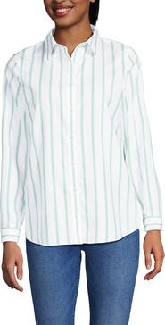 Lands' End No Iron Supima Cotton Long Sleeve Shirt
