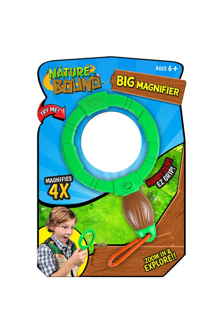 Big Magnifier, 4X Insect Lens with Clip, Main, color, Multicolored