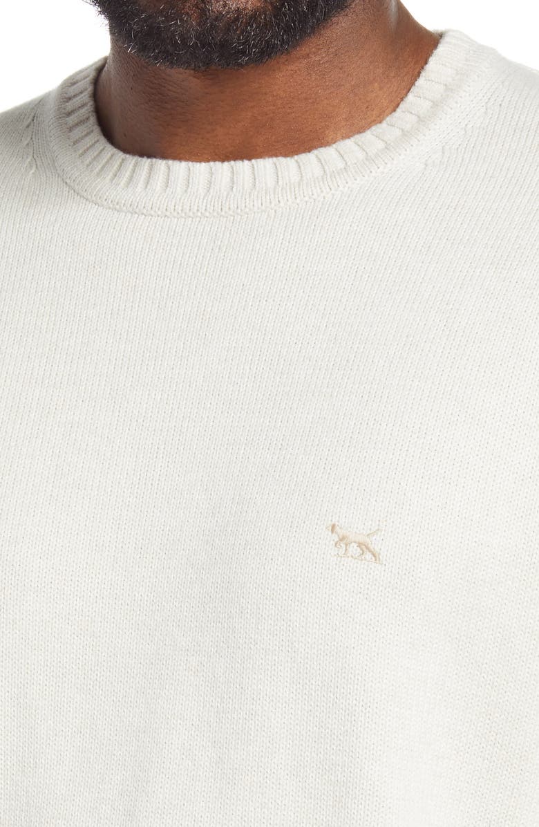 Rodd & Gunn Crewneck Cotton Sweater, Alternate, color, Natural