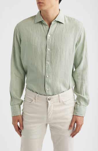 Shoreside Linen Button-Up Shirt