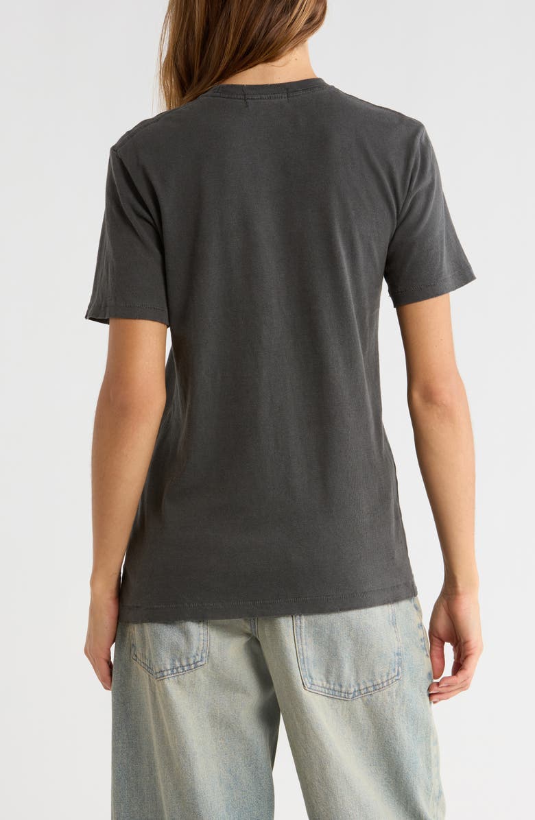 Junk Food Eagles Crest Cotton Graphic T-Shirt, Alternate, color, True Black