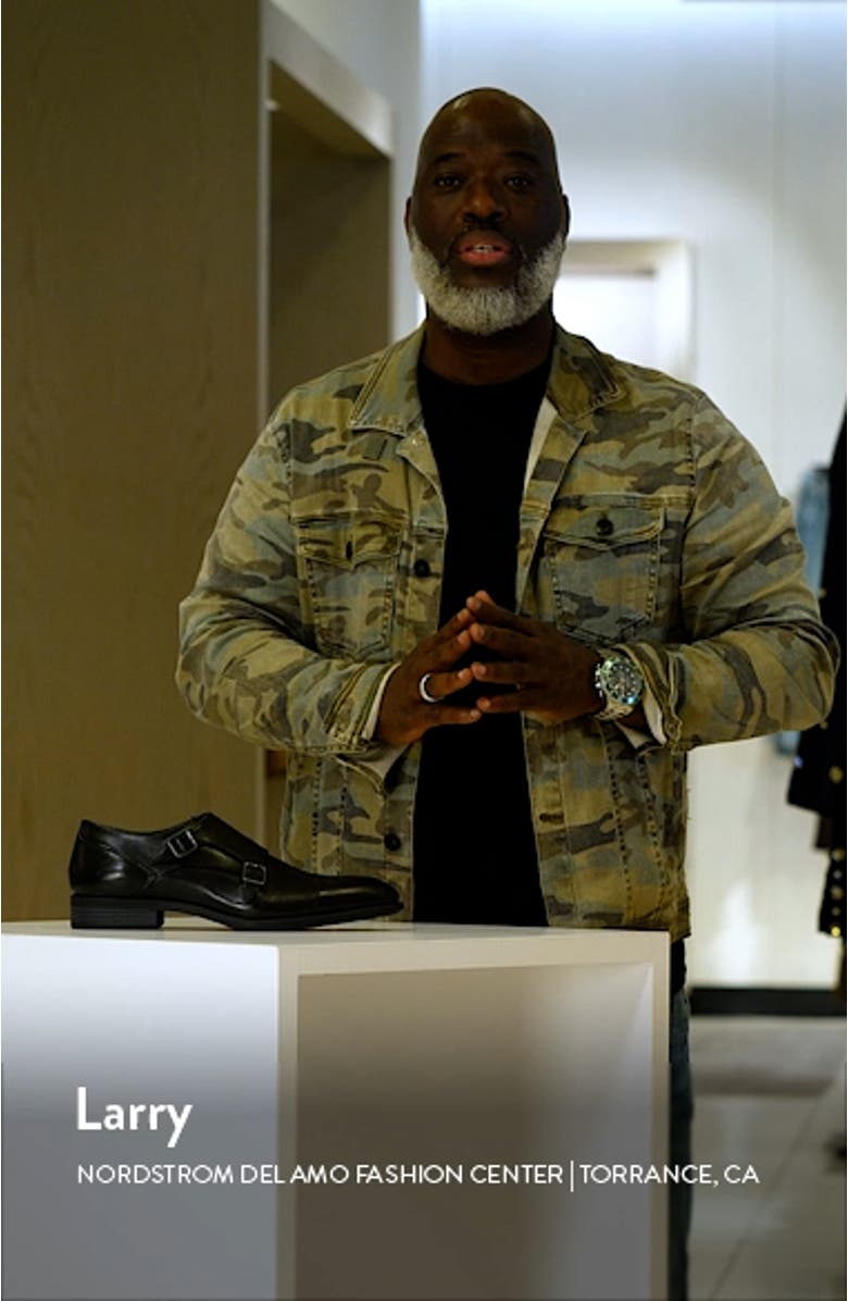 Dale Cap Toe Monk Strap Shoe, sales video thumbnail