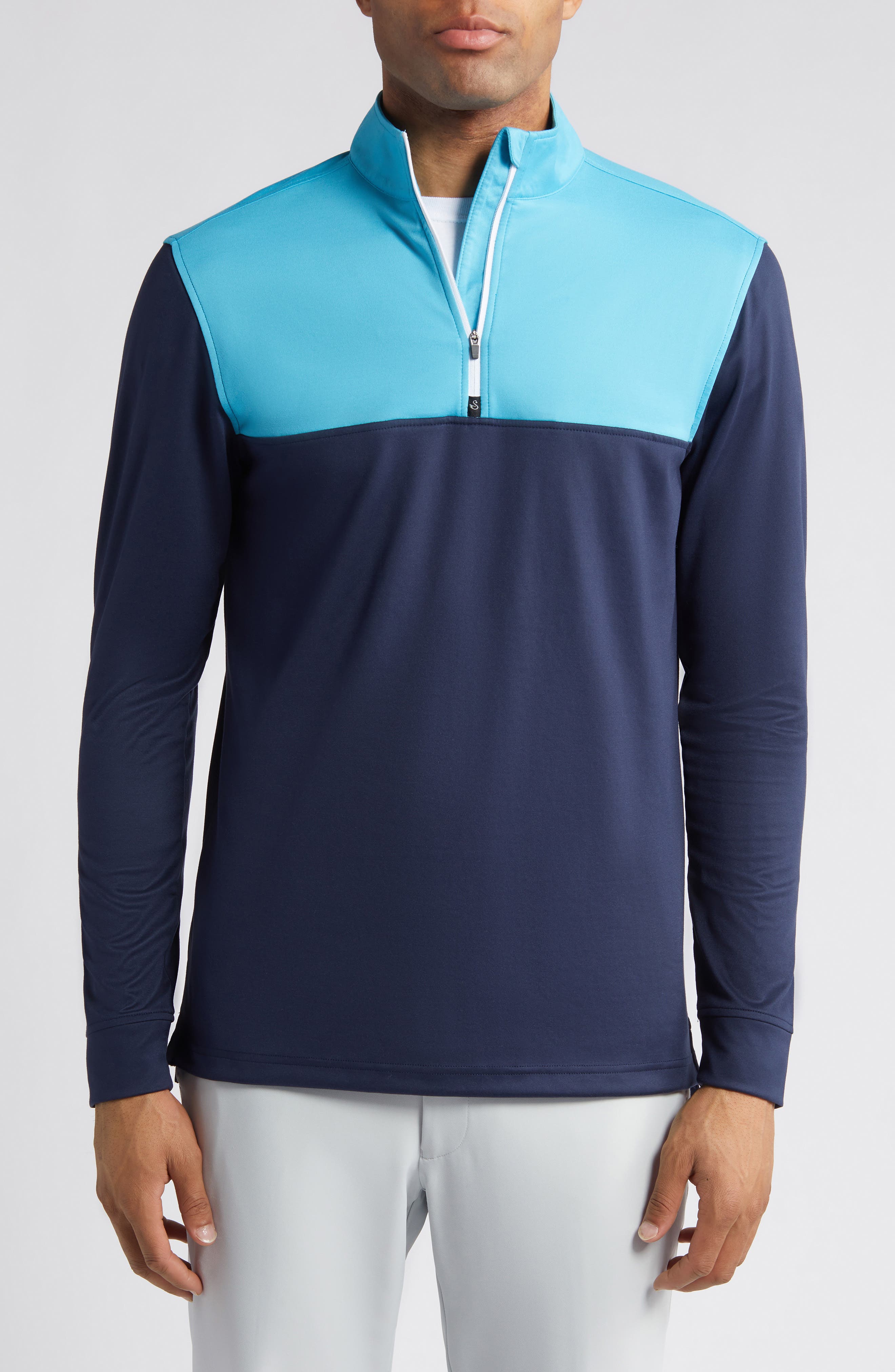 Swannies Eli Quarter Zip Golf Pullover