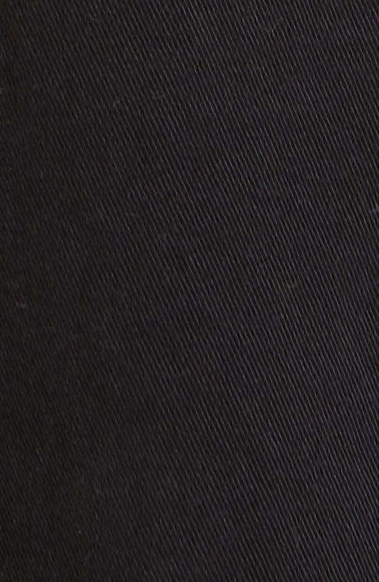 ZEGNA City Fit Stretch Cotton Pants, Alternate, color, Black