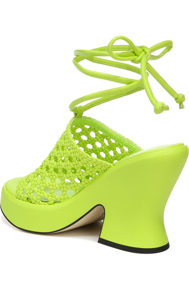 Circus NY by Sam Edelman Paislie Ankle Tie Sandal, Alternate, color, Wasabi