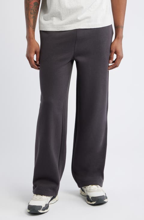Straight Leg Fleece Sweatpants