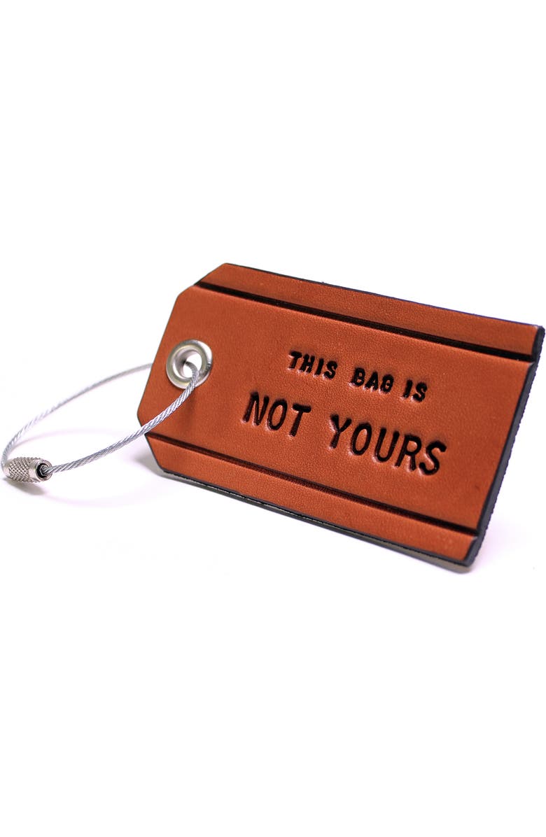 Boarding Pass This Bag Is Not Yours Luggage Tag, Main, color,
