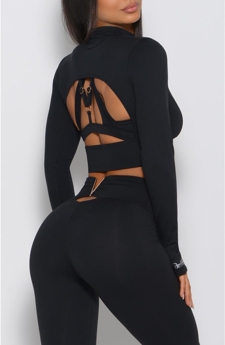 Bombshell Sportswear Combo Pullover, Alternate, color, Black