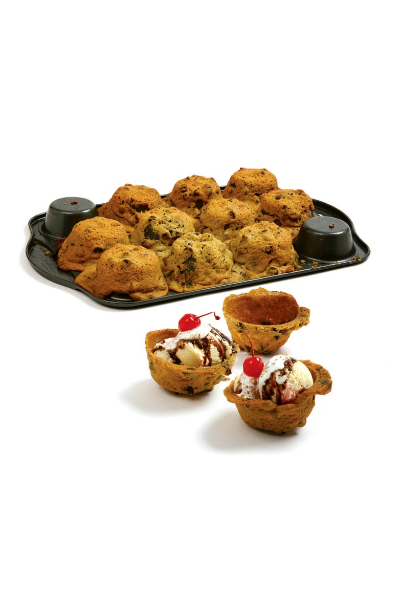 12 Cup Nonstick Muffin Pan - Steel Bakeware for Cupcakes and Muffins, Alternate, color, Black