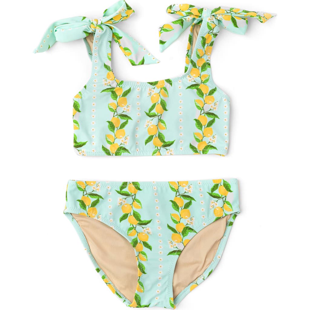 SHADE CRITTERS SHADE CRITTERS KIDS' CITRUS GROVE TWO-PIECE SWIMSUIT