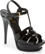 Saint Laurent Tribute T-Strap Platform Sandal