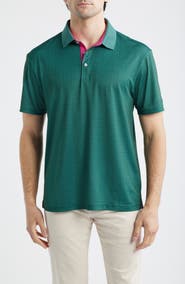 Swannies Bobby Check Performance Golf Polo