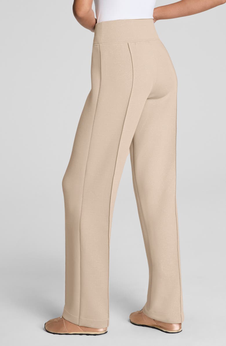 SPANX<sup>®</sup> AirEssentials Shimmer Straight Leg Pants, Alternate, color,