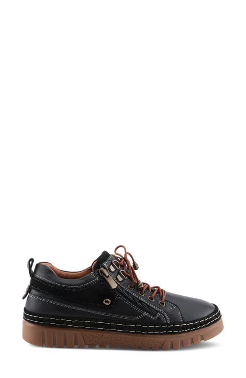 Spring Step Lauria Sneaker In Black