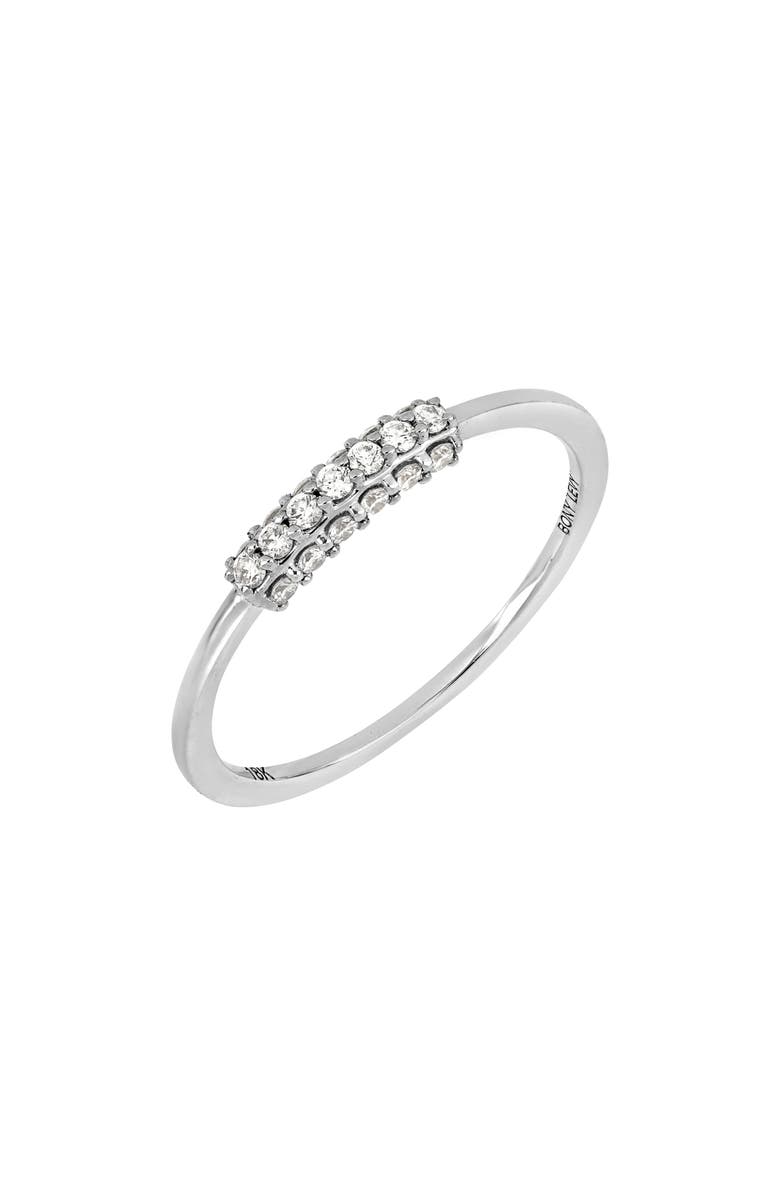Bony Levy 18K White Gold Diamond Ring - 0.19ct., Main, color,