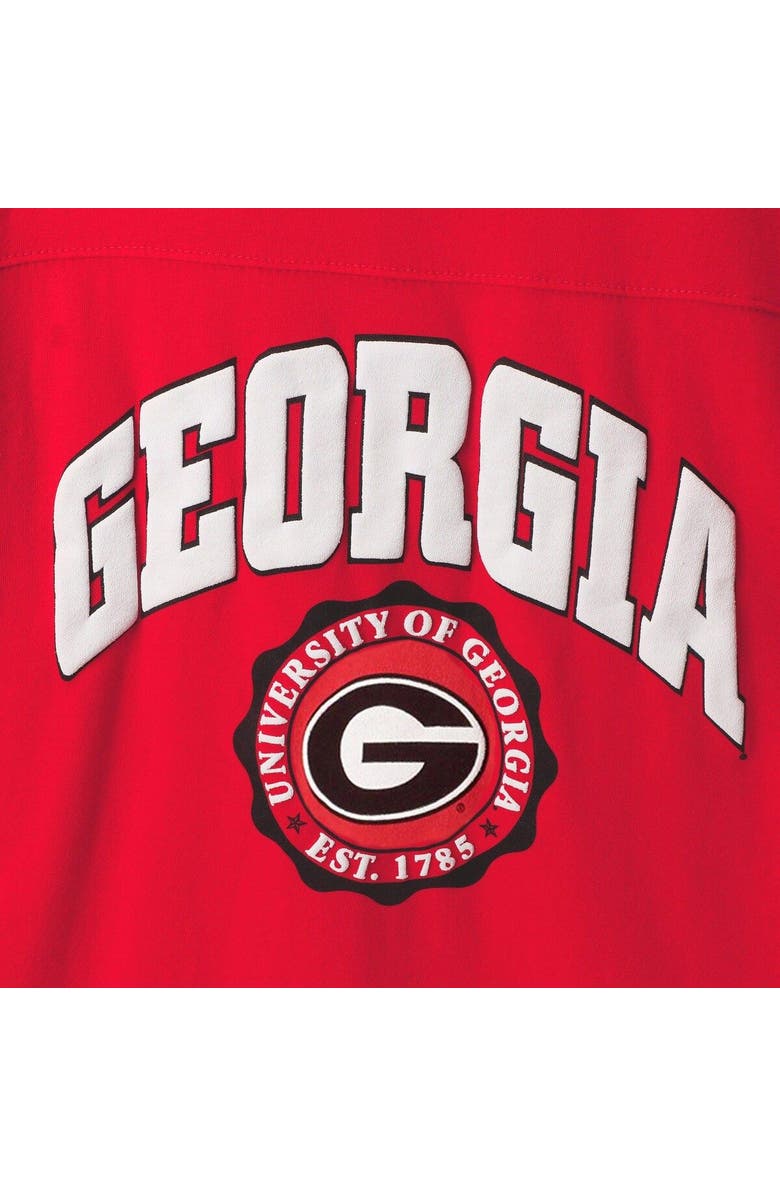 PRESSBOX Women's Pressbox Red Georgia Bulldogs Edith Long Sleeve T-Shirt, Alternate, color, Red