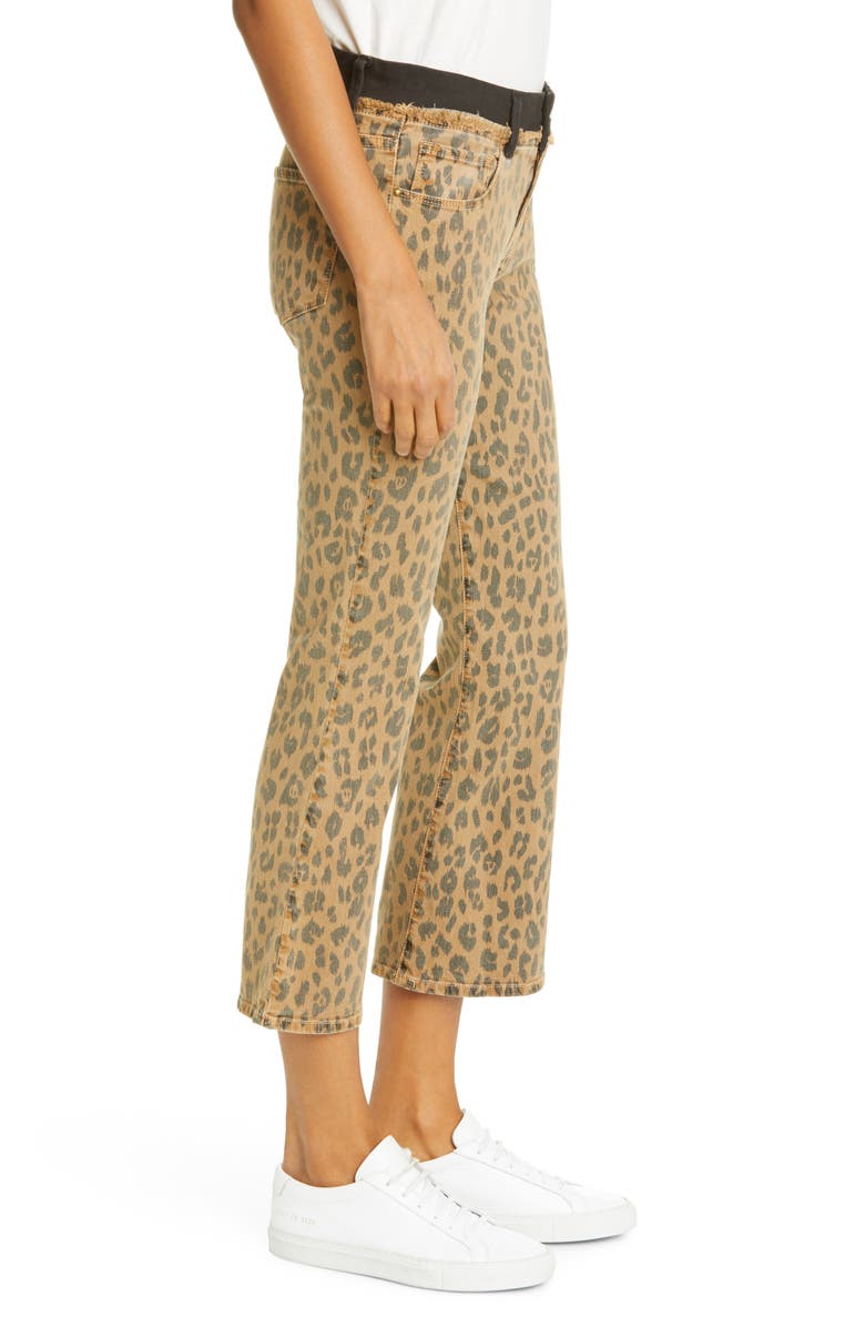 FRAME Le Crop Mini High Waist Bootcut Jeans, Alternate, color, 