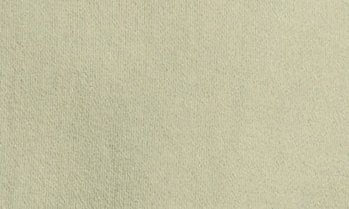 LUCKY BRAND LUCKY BRAND SHAMROCK EMBROIDERED COTTON FLEECE SWEATSHIRT