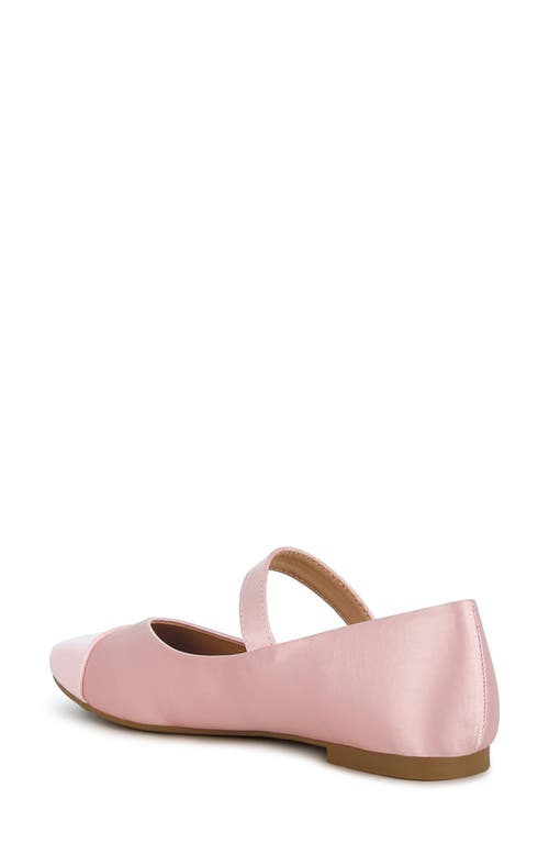 London Rag Albi Mary Jane Flat In Pink