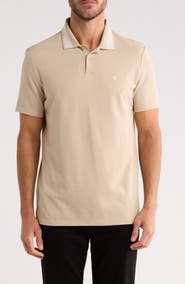 Calvin Klein Jacquard Piqué Polo