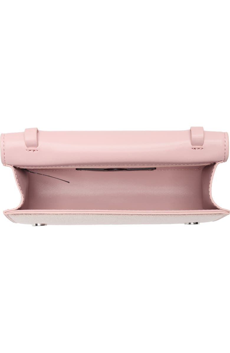 Kurt Geiger London Satin Clutch, Alternate, color, Pale Pink