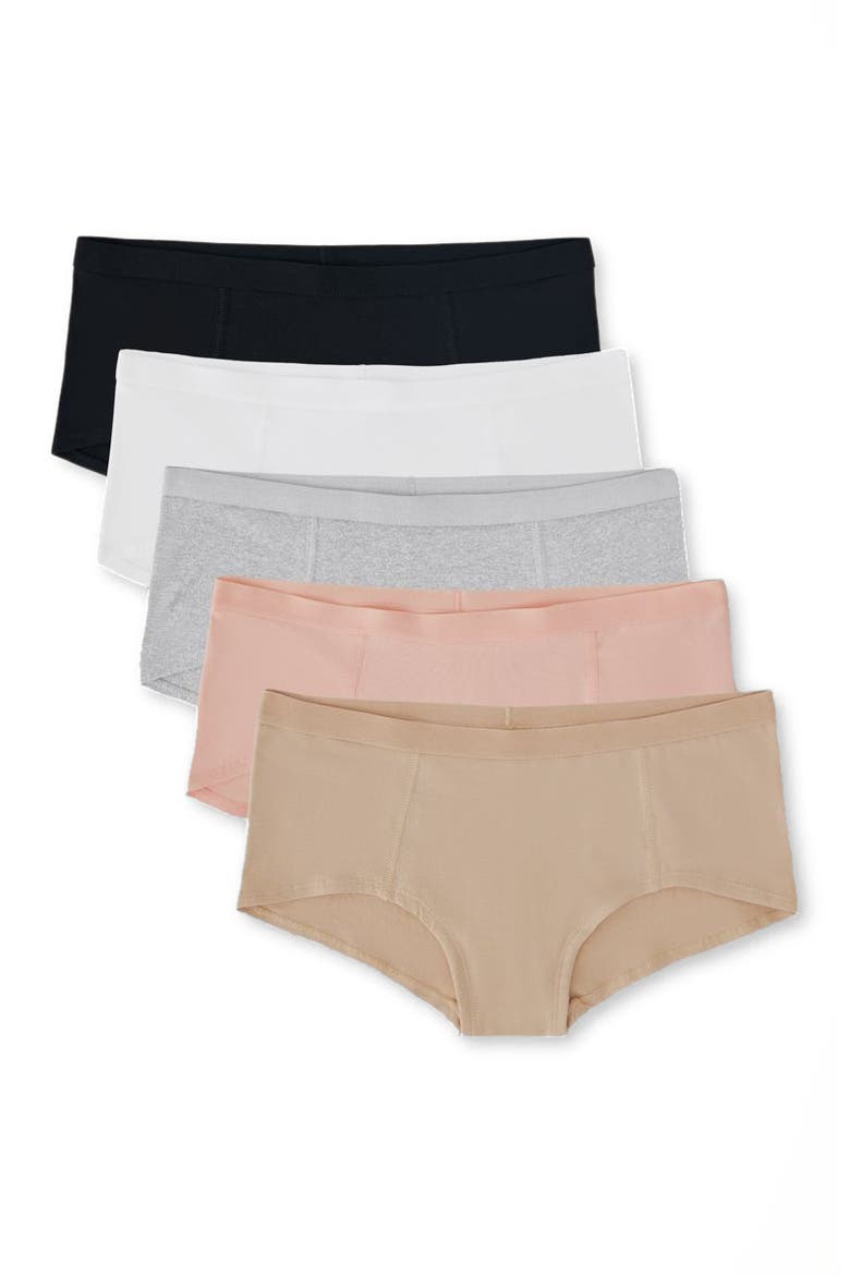 Everyday Boy Short 5-Pack, Main, color, Black