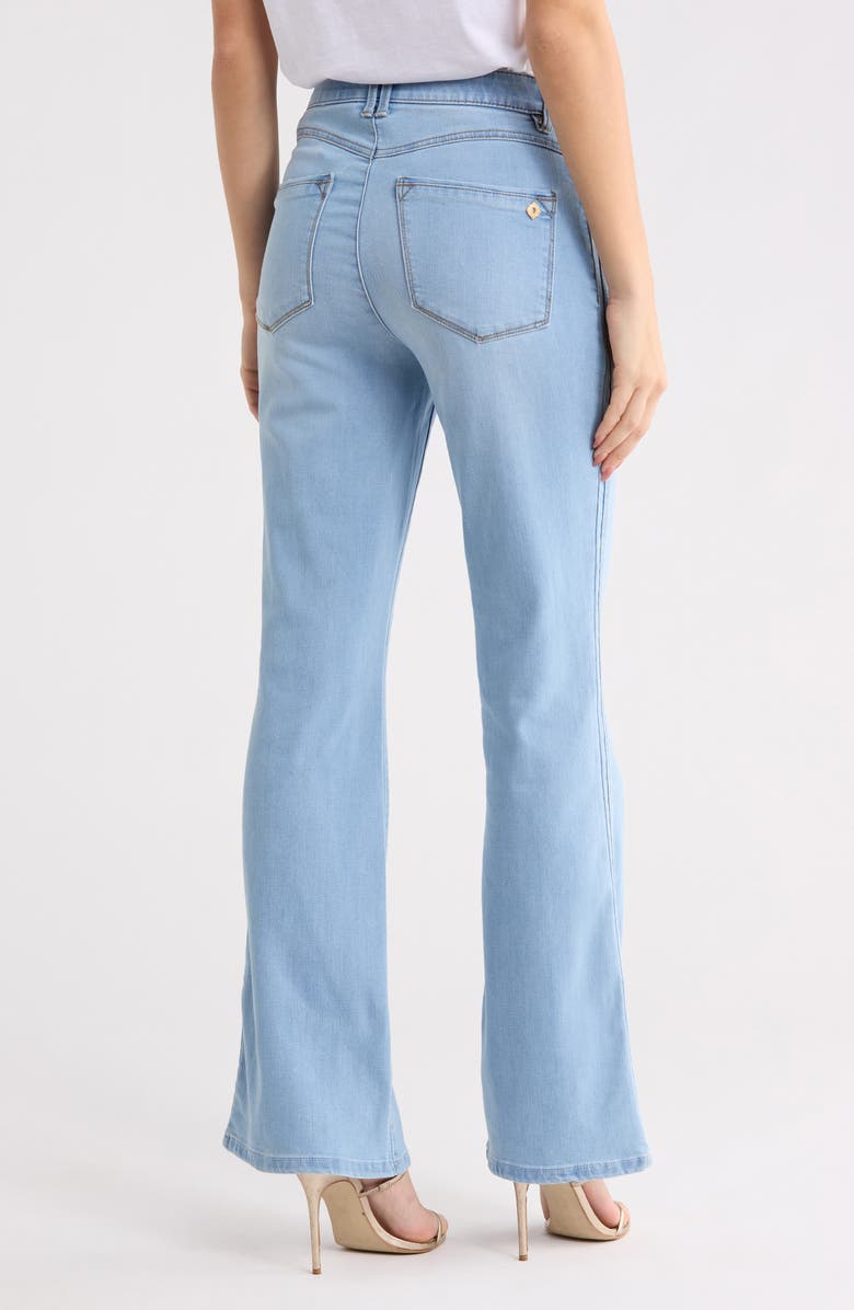 Democracy AbSolution Sailor Button Bootcut Jeans, Alternate, color, Powder Blue Artisanal