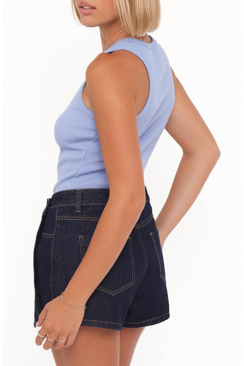 Ari Cotton Rib Tank, Alternate, color, CORNFLOWER BLUE