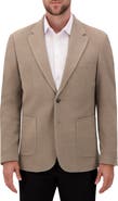 Victor Emmanuel Modern Fit Cotton Blend Piqué Sport Coat