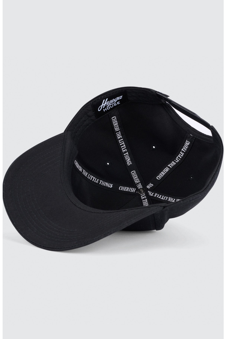 Retro Script Everyday Hat, Alternate, color, Everyday Black