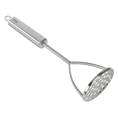 Essential Potato Masher with Stainless Steel Mashing Plate