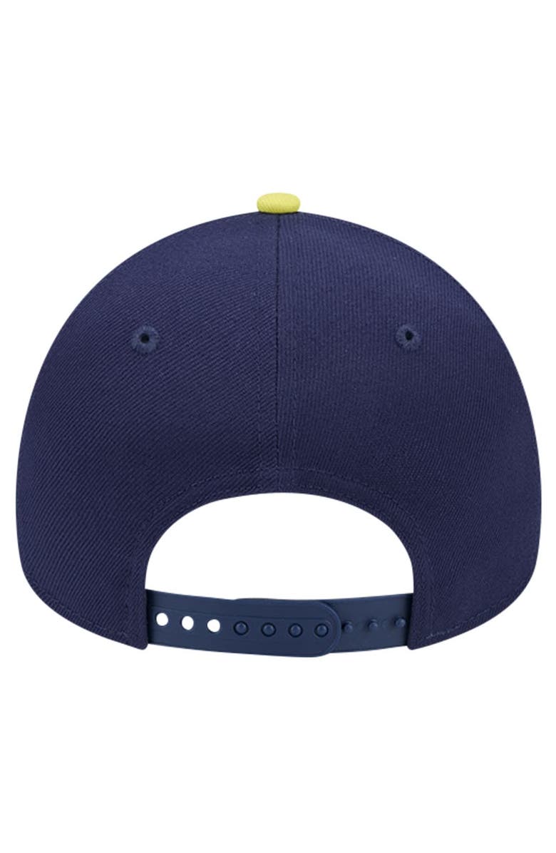 New Era Men's New Era Navy Nashville SC 2024 Kick Off Collection 9FORTY A-Frame Adjustable Hat, Alternate, color,