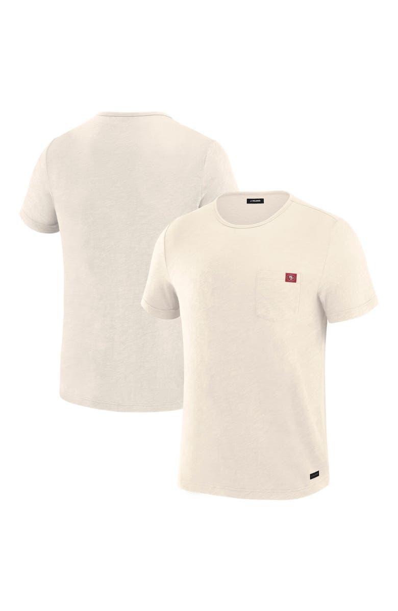 J. Palmer Men's J. Palmer White San Francisco 49ers In-The-Pocket T-Shirt, Main, color, White