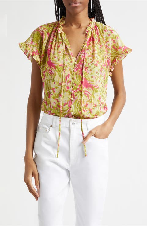Jenise Daisy Swirl Top